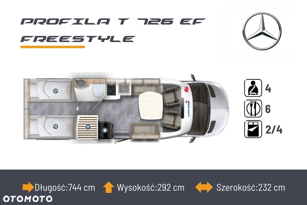 Eura Mobil Profila T 726 EF Freestyle - 7
