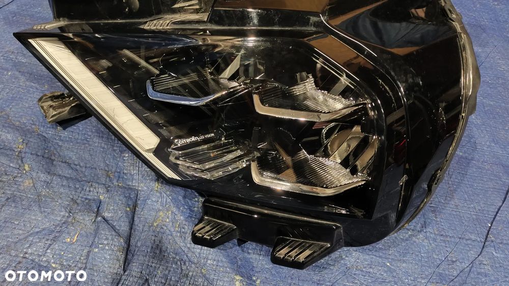 REFLEKTOR LAMPA LEWY PRZÓD FULL LED VISION WSZYSTKIE UCHWYTY 9830649480 EUROPA CITROEN C4 III 20- - 2