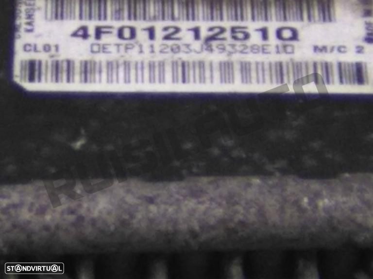 Radiador água 4f012_1251q Audi A6 C6 Avant (4f) [2004_2011] 2.0 - 6