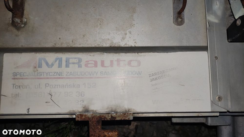 Zabudowa skrzynia ładunkowa plandeka 4,8 m Fiat Ducato Boxer Jumper - 4