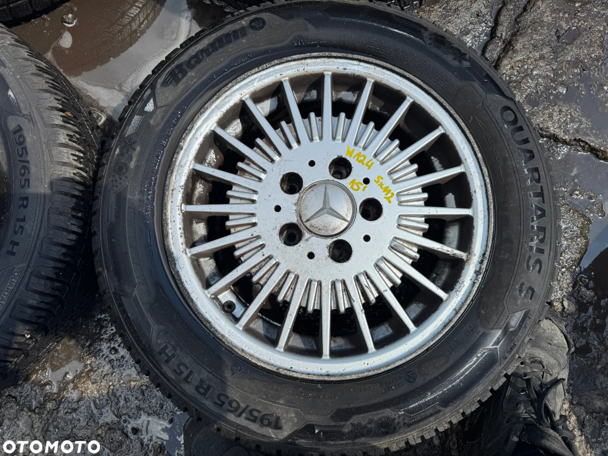 Koła felgi 15' B66470003 Mercedes E-Klasa W124 5x112 7Jx15H2 ET41 - 2