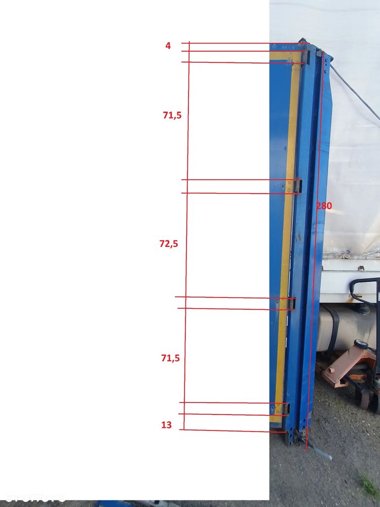 Słupek Krone Prawy 280cm