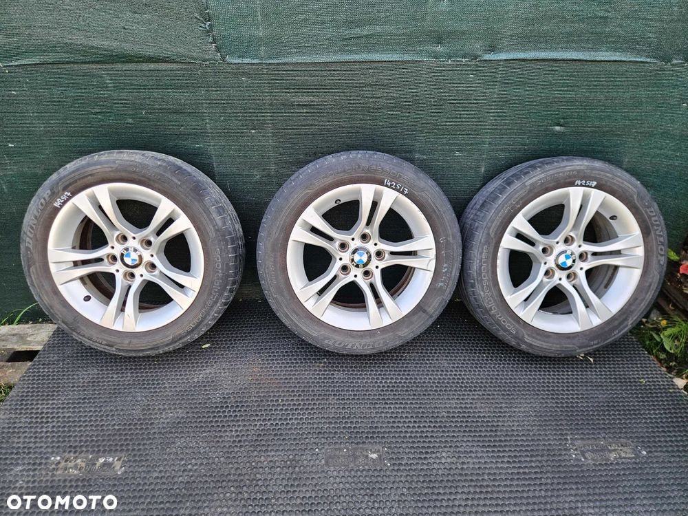 Kola Alu Felga 6780907 Alumiowa Alufelga Kolo Felgi R16 5x120 7J ET31 BMW 1 3 E81 E87 E90 E91 Opony 205/55 R16 - 1