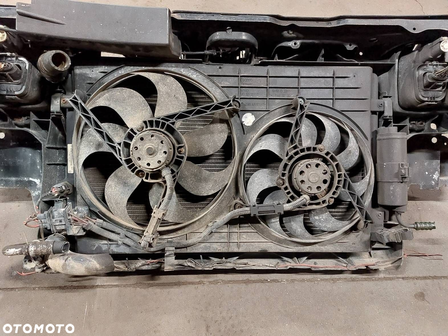 WZMOCNIENIE CZOŁOWE CHŁODNICE WENTYLATORY LAMPY VOLKSWAGEN GOLF IV - 11