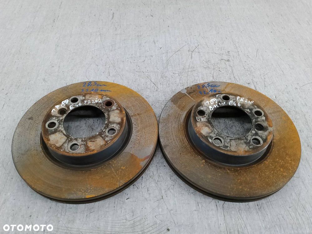 TARCZE HAMULCOWE PRZÓD BMW E46 LIFT 2.0 16V 318i - 6