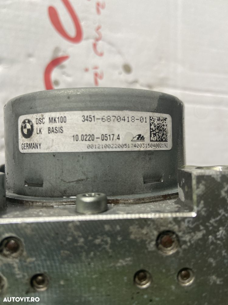 Pompa abs dsc bmw f20 f30 f34 f36 cod 6870912 - 2