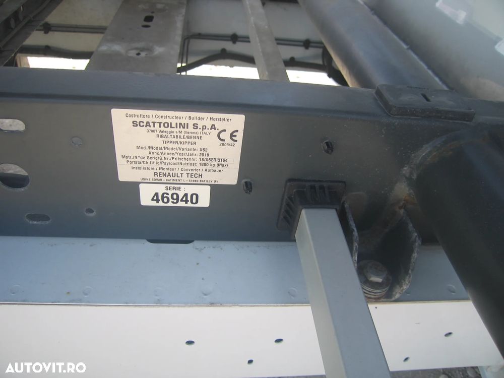 Renault MASTER , 6 LOC. BASCULABILA 3  PARTI , CLIMA . - 17