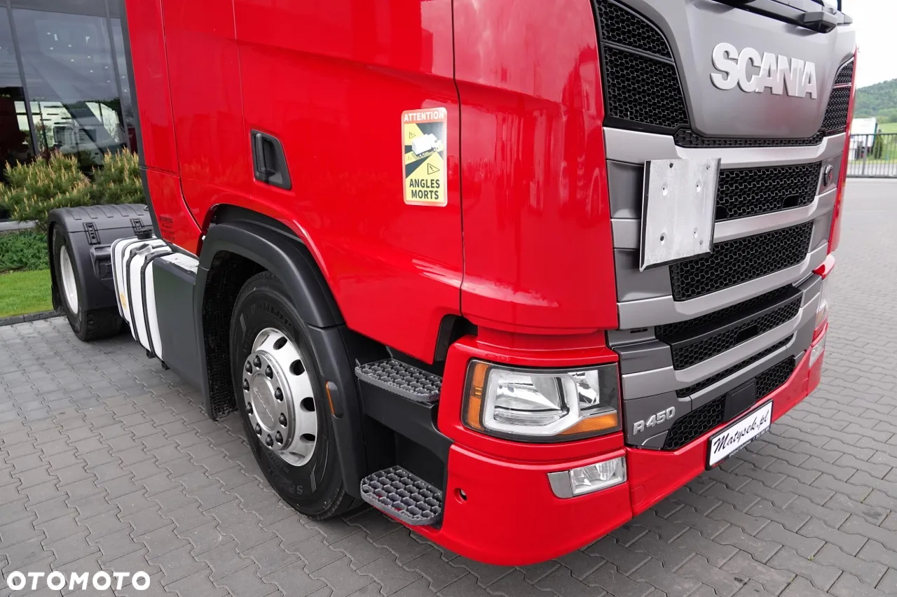 Scania R 450 / HYDRAULIKA / KLIMA POSTOJOWA / NISKA KABINA  / ALUFELGI  / PO KONTRAKCIE SERWISOWYM - 11