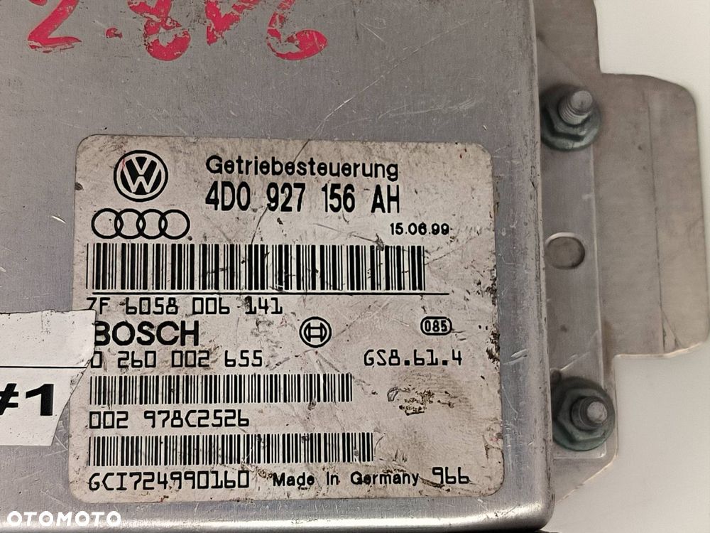 MODUŁ AUDI A8 D2 4D0927156AH - 2