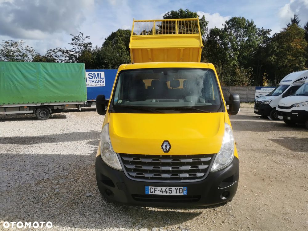 Renault Master 125dCi Brygadówka wywrotka Bliźniak kiper doka 7-osobowa Hak - 2