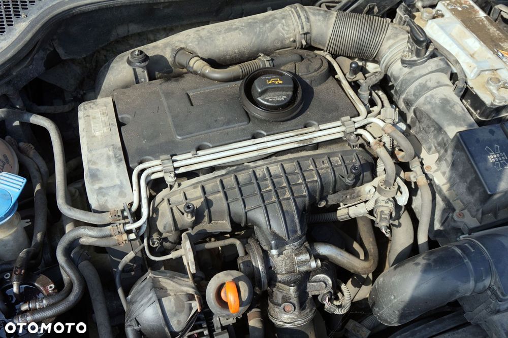 SILNIK KOMPLETNY OCTAVIA II 1Z3 2.0 TDI 140KM BKD SKODA 2004-2008 - 3