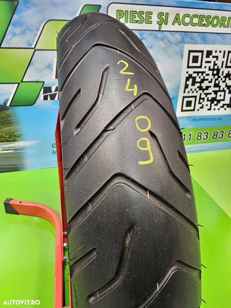 120 70 19 Anvelopa Moto Bridgestone A41F Cauciuc Fata C2409 - 3