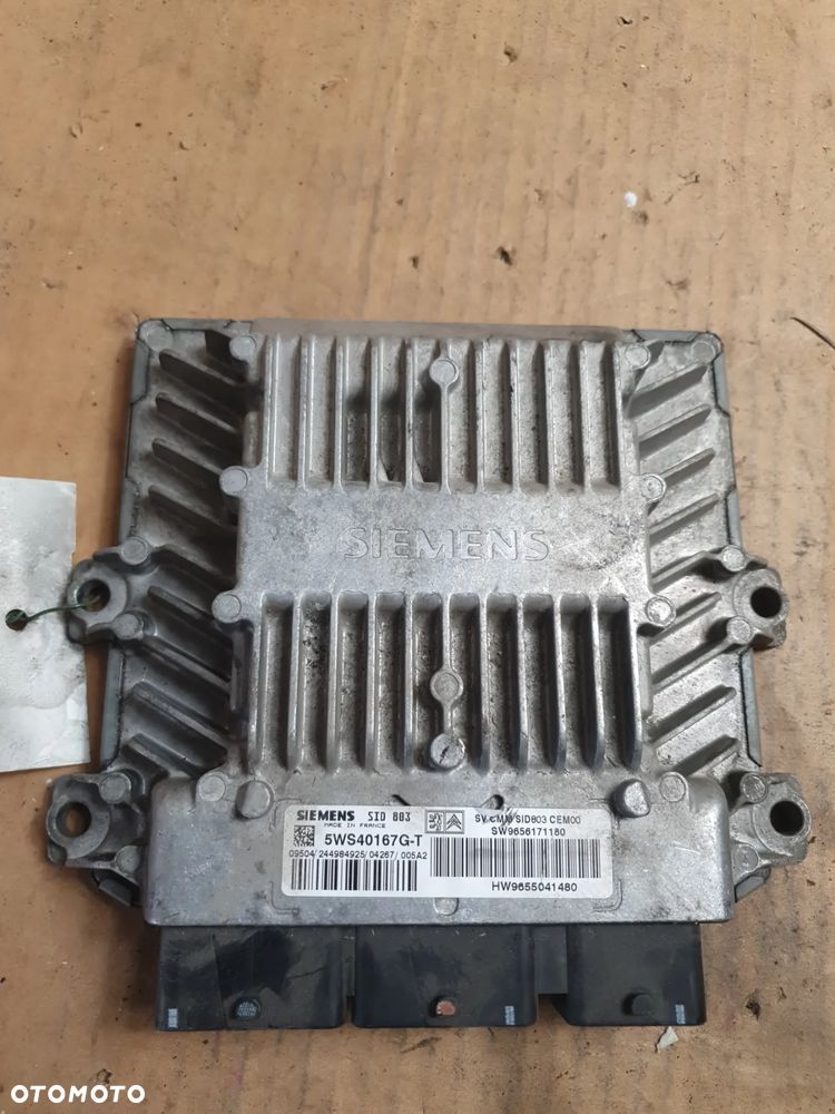 } komputer PEUGEOT 407 2.0 5WS40167G-T 9656171180 - 2