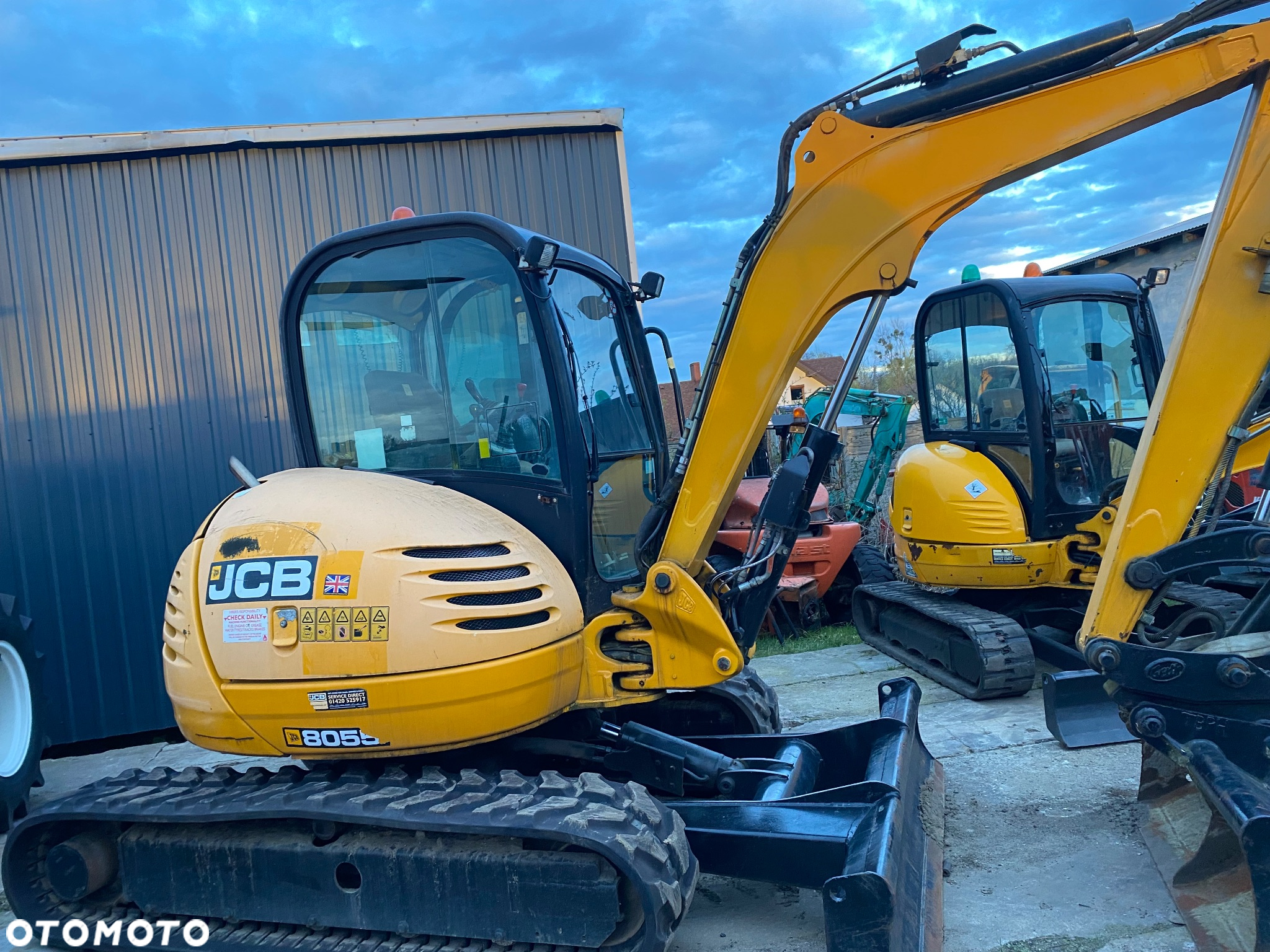 Jcb mini koparka 8055 2014rok - 7