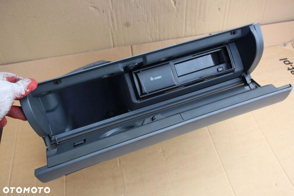 Schowek pasażera z zmieniarką SZARY SEAT LEON I TOLEDO II 1M1857103 - 3