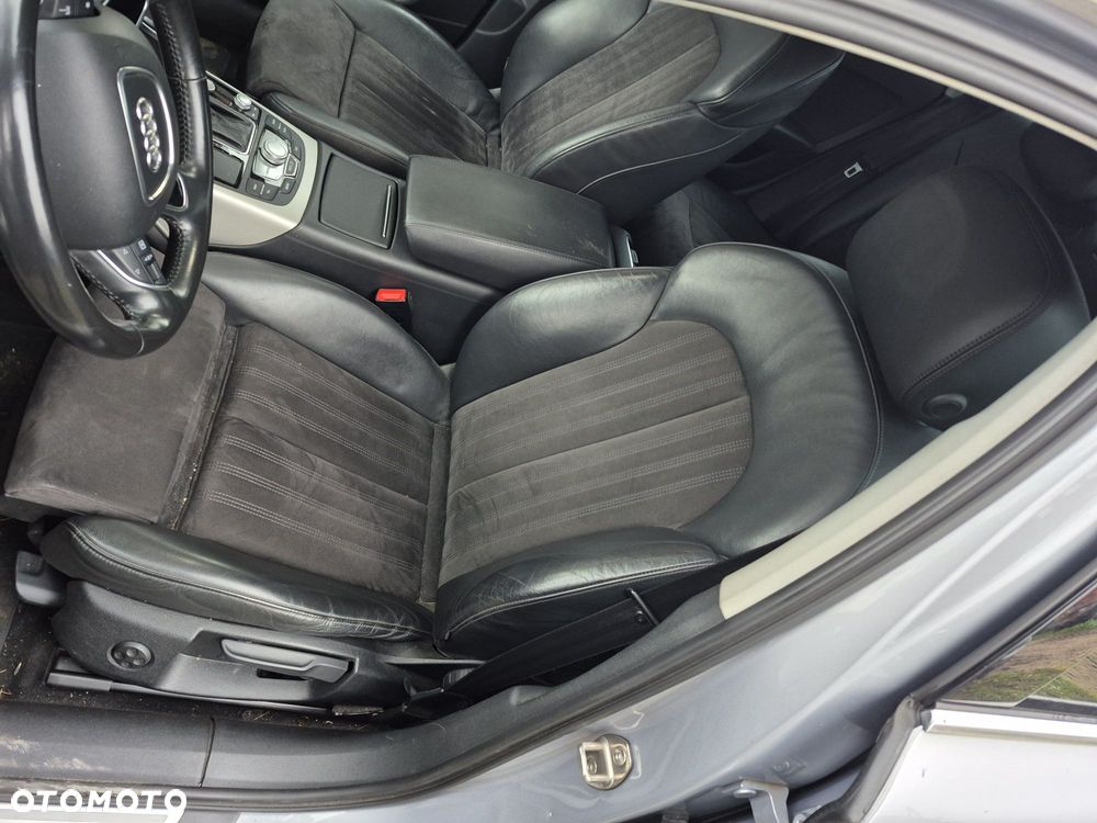 Fotele fotel kanapa boczki audi a6 c7 sedan skóra ancantara grzane