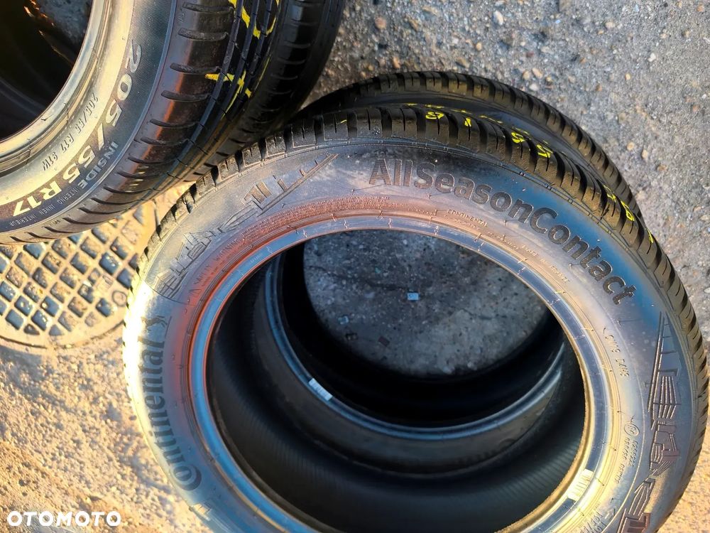195/55R16 91H Opony Całoroczne Wielosezonowe CONTINENTAL AllSeasonContact 6,5mm Legnica ALU-RAD 195/55 - 7