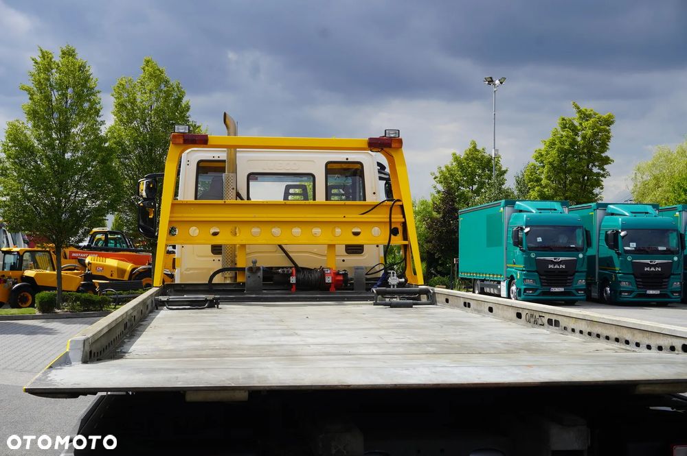 Iveco Eurocargo 160-210 / 75,000 km! / Opuszczana laweta OMARS / Widelec - 22