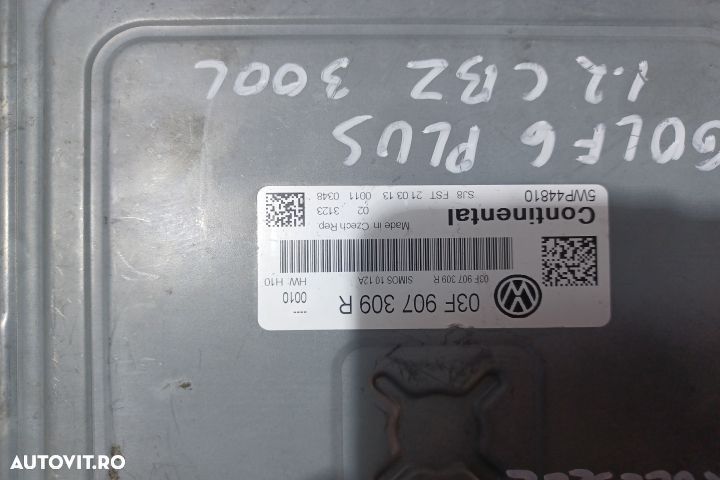 Calculator motor ECU 03F907309R 5WP44810 - 1.2 CBZ 03F907309R 5WP4481 - 3