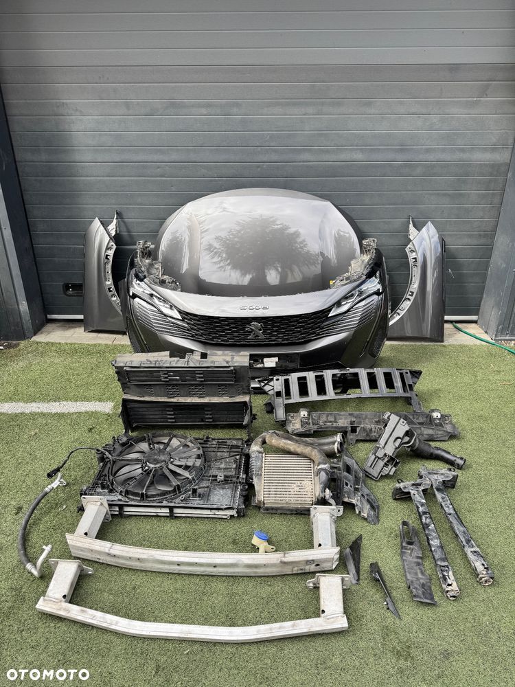 Przód kompletny maska zderzak  Peugeot 3008 II lift demontaż kolor EVL - 1