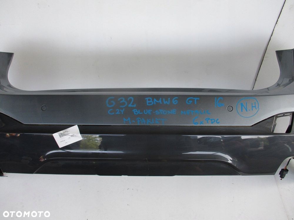 Zderzak BMW 6 G32 GT 16R C2Y M-PAKIET 6X PDC TYŁ - 4