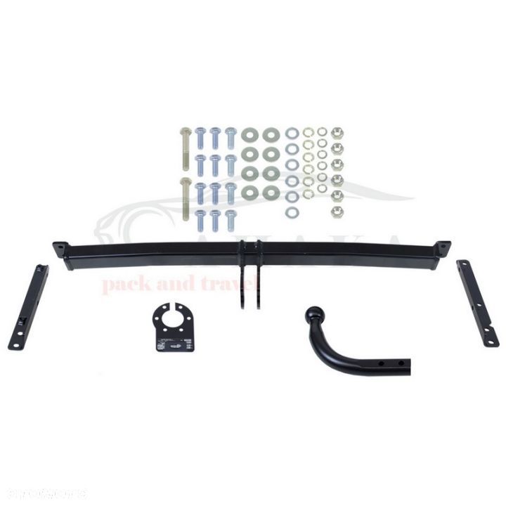 Hak Holowniczy Odkręcany Do Nissan Micra K12 Hatchback 2003-2010 - 3