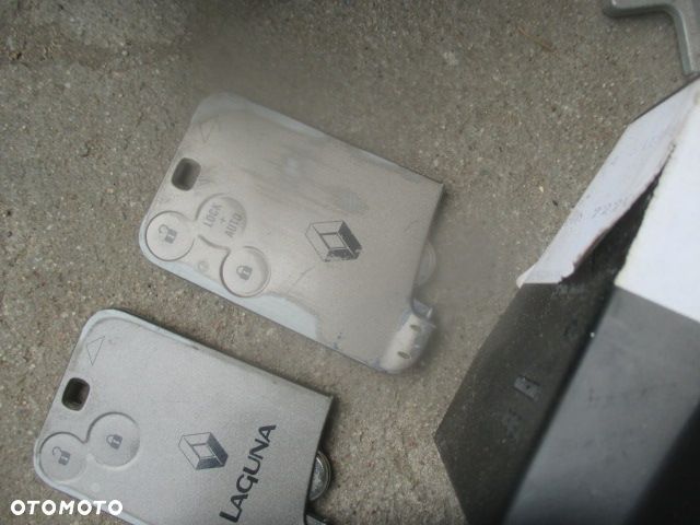 RENAULT LAGUNA II 2 ZESTAW KOMPUTER BLOKADA IMMO KARTA 2.0 16V 8200278376 8200278378 - 2