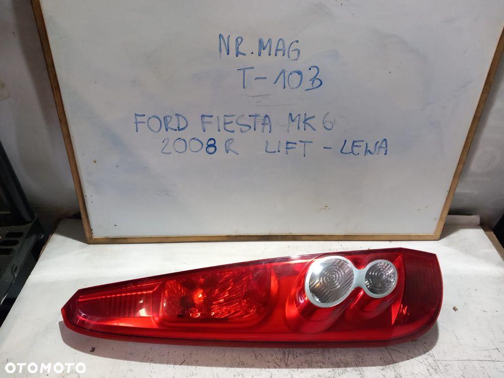 LAMPA LEWA PRAWA TYŁ TYLNA FORD FIESTA MK6 LIFT - 5