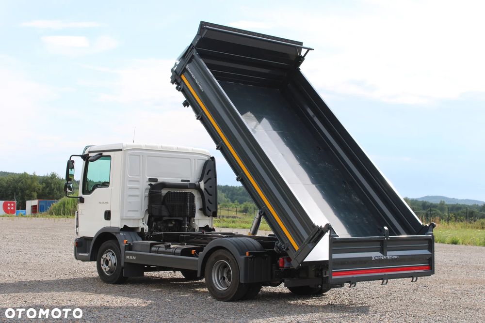 MAN TGL 12.220 12.250 Nowy 3-stronny WYWROT Kiper Wywrotka Manual Klima BLOKADA MOSTU Niski przebieg TGM Atego Midlum Eurocargo LF - 2