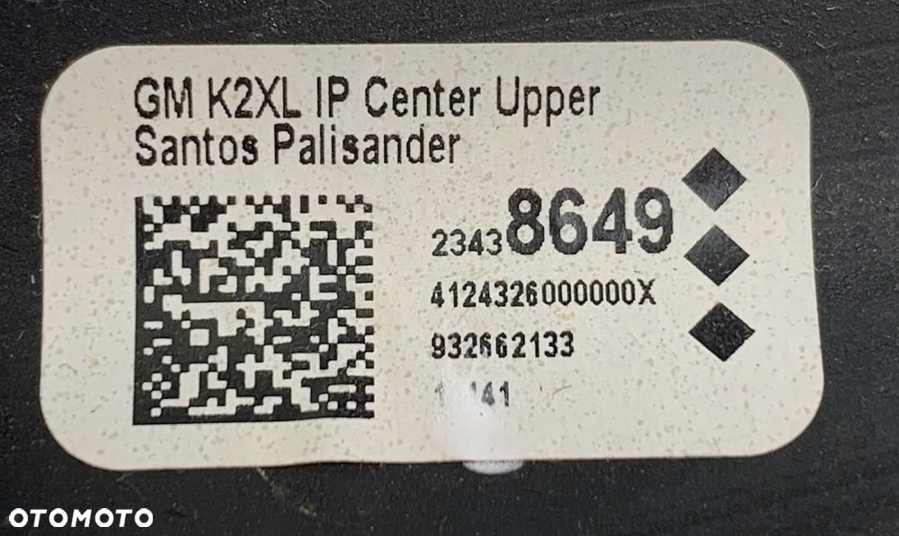 P2 CADILLAC ESCALADE IV 2014 - 6,2 V8 LISTWA DEKOR DESKI KONSOLI 23438649 - 8