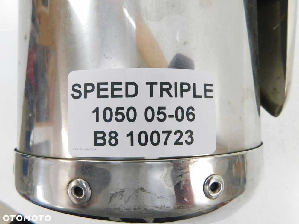 TRIUMPH SPEED TRIPLE 1050 05-06 TŁUMIK WYDECH LEWY - 6