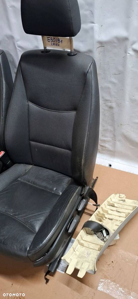 bmw 3 e90 e91 fotel kierowcy skóra lewy eu - 3