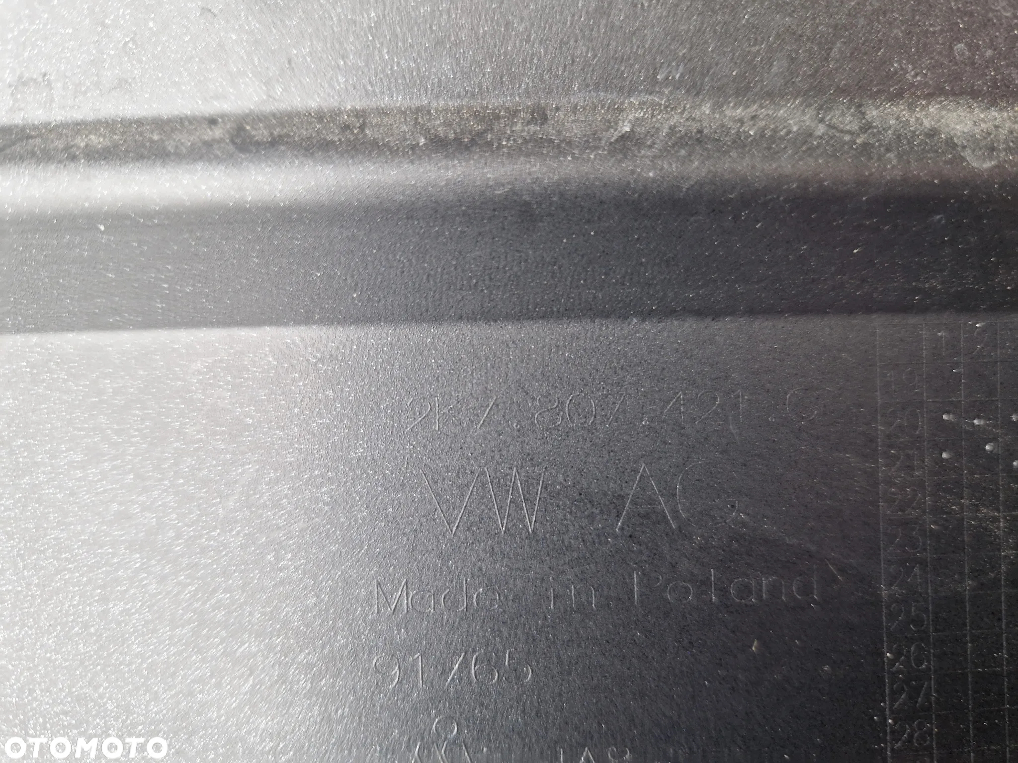 VW Caddy V 5 MAXI 2020- zderzaka tył tylni 2K7807421C - 20