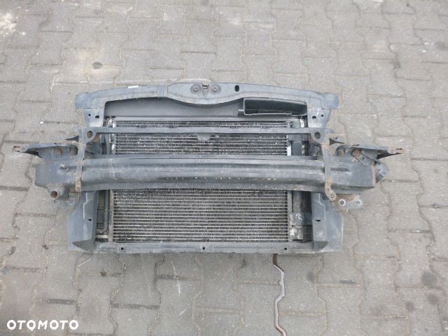 PAS PRZEDNI WZMOCNIENIE CZOŁOWE WENTYLATOR CHŁODNICA INTERCOOLER KOMPLETNY SKODA OCTAVIA II 1.9 TDI - 2