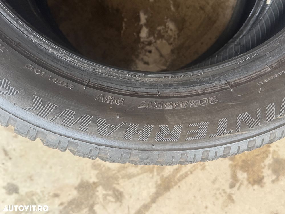 Vând 4 anvelope 205/55/17 Firestone de iarnă ca noi - 6
