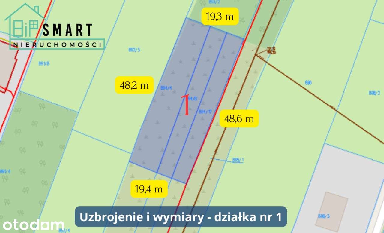 3 oddzielne działki budowlane | warunki zabudowy | - Pełny obrazek: 4/8