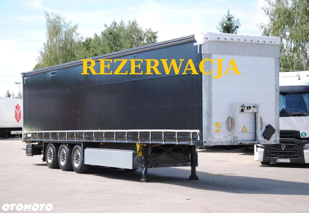 Schmitz Cargobull SCS kurtyna, podnoszona oś - 2