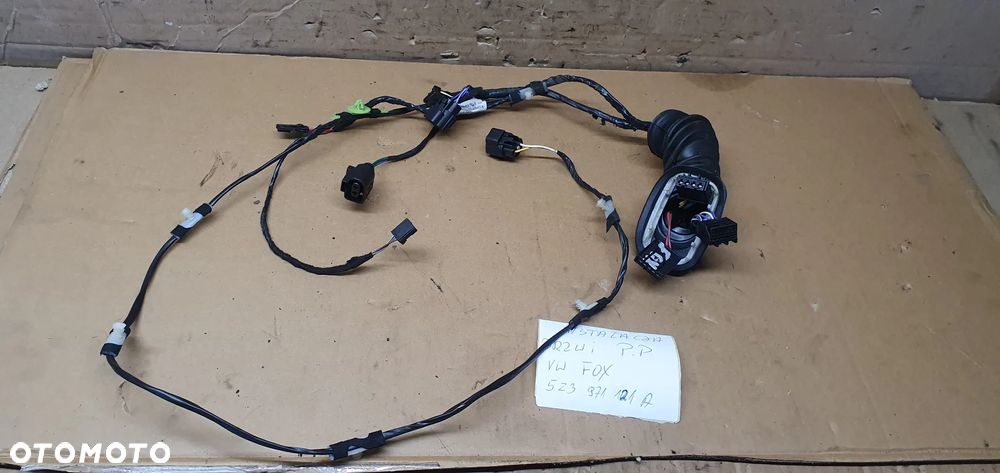 Wiązka instalacja drzwi prawy przód VW Fox 5Z3971121A - 1
