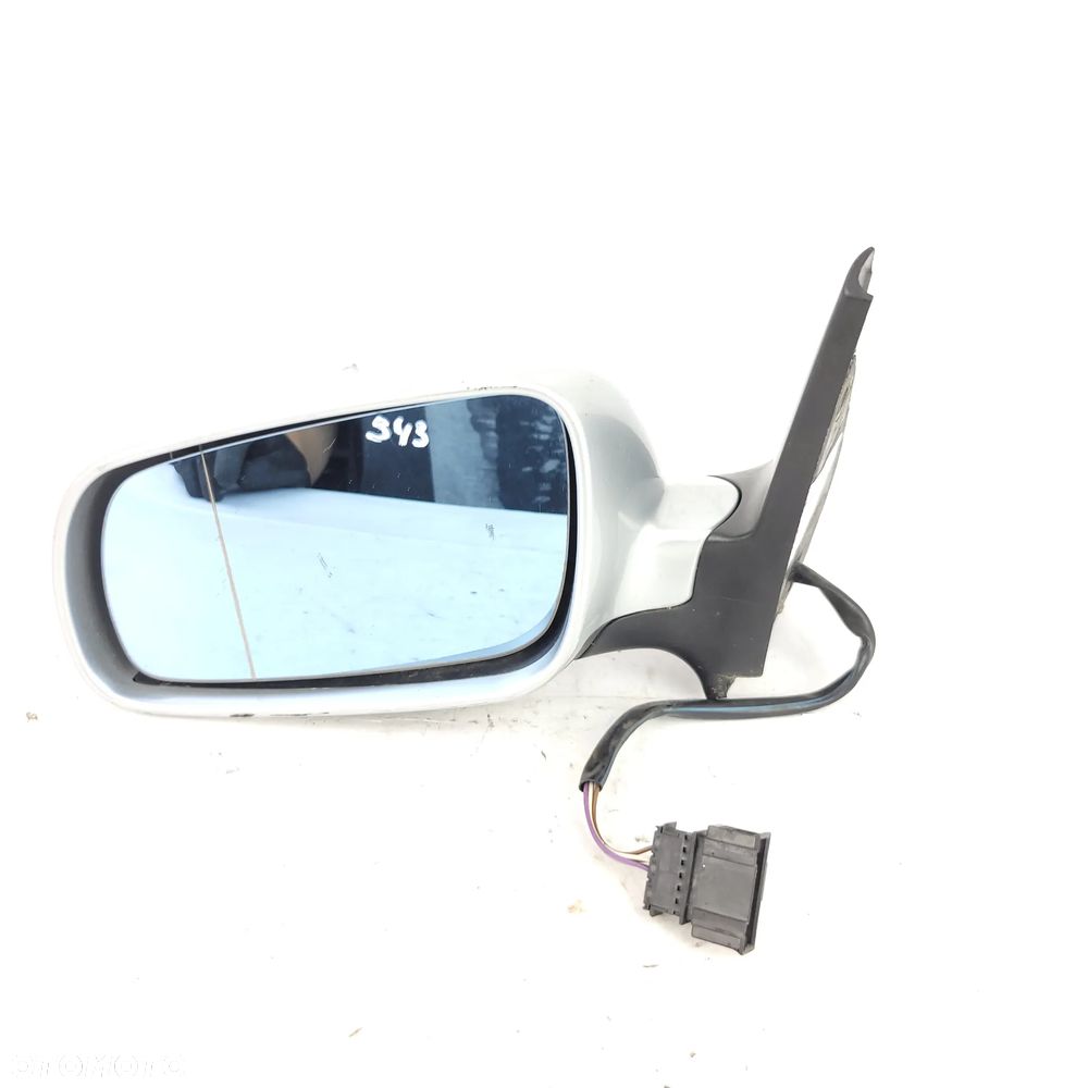 VW GOLF IV 4 BORA LUSTERKO LEWE ELEKTRYCZNE 5 PIN LA7W SREBRNE - 2