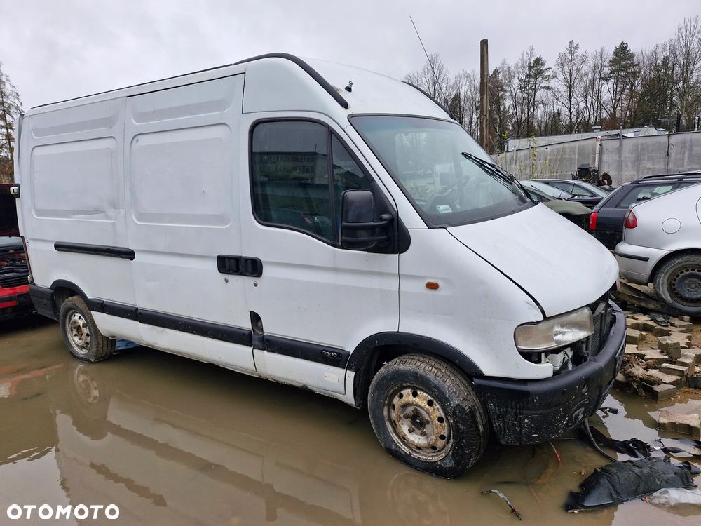 OPEL MOVANO 2.2 maska zderzak drzwi skrzynia felgi fotele - pojazd na częsci - 1