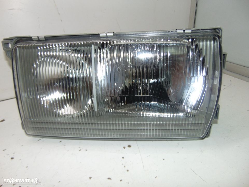 Mercedes w123 farois novos redondo quadrado - 4