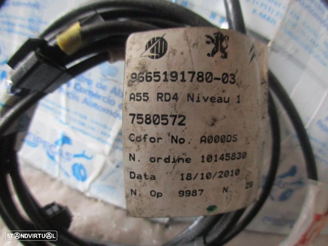 Modulo 966519178003 CITROEN DS3 1 A55 FASE 1 2010 1.6HDI 112CV 3P BRANCO Cabo De Antena - 3