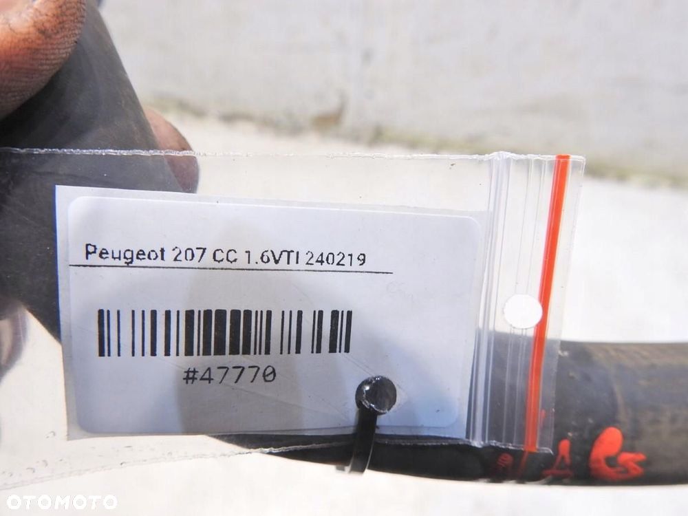WĄŻ RURA NAGRZEWNICY PEUGEOT 207 1.6 VTI - 5