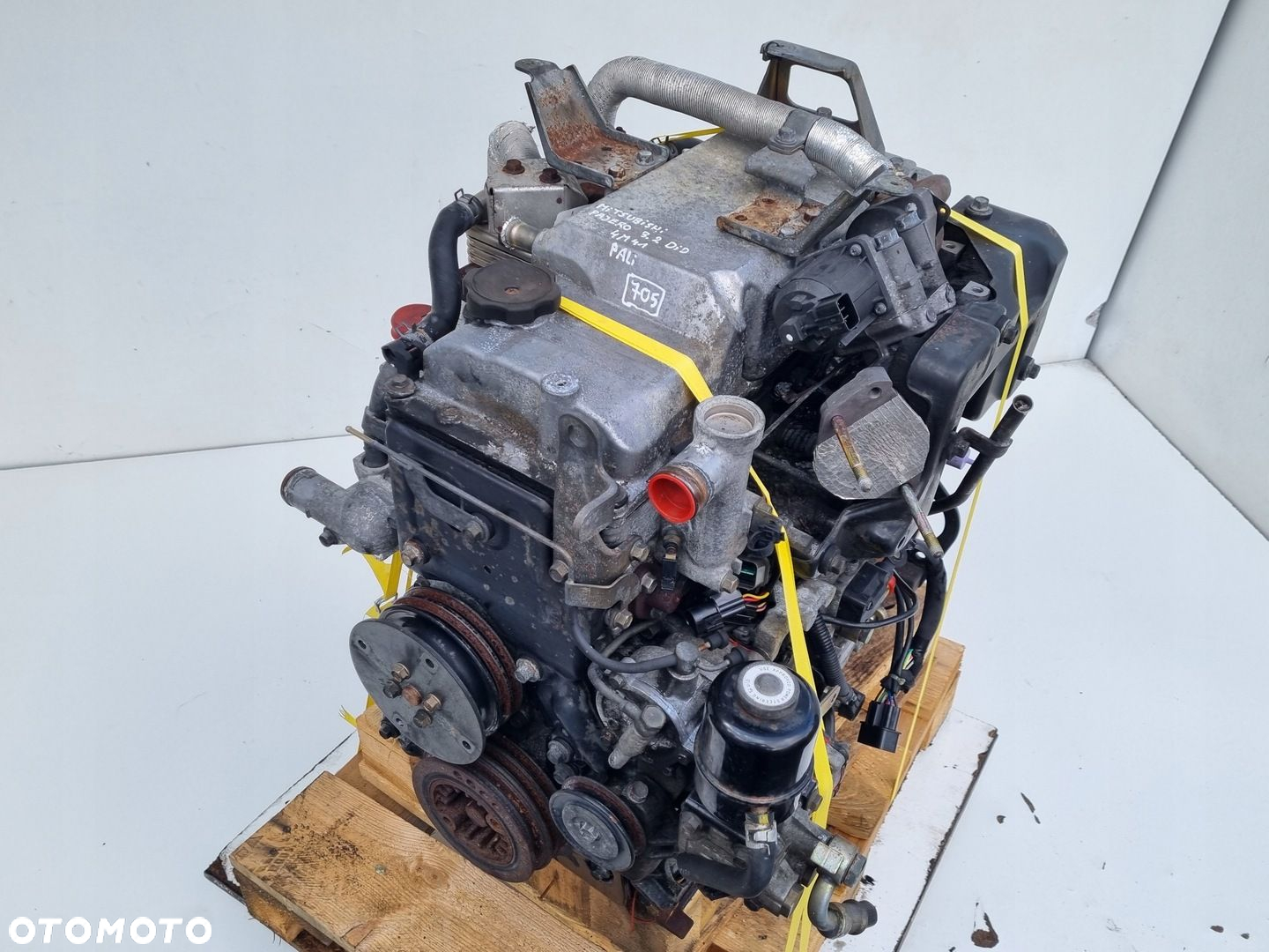 SILNIK KOMPLET Mitsubishi Pajero III 3.2 DID 154tyś 4M41 - 11