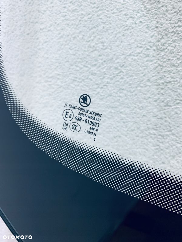 Szyba przednia SKODA ENYAQ IV 2020- SOLAR+KAMERA+SENSOR GRZANIE+ORYGINAŁ - 3