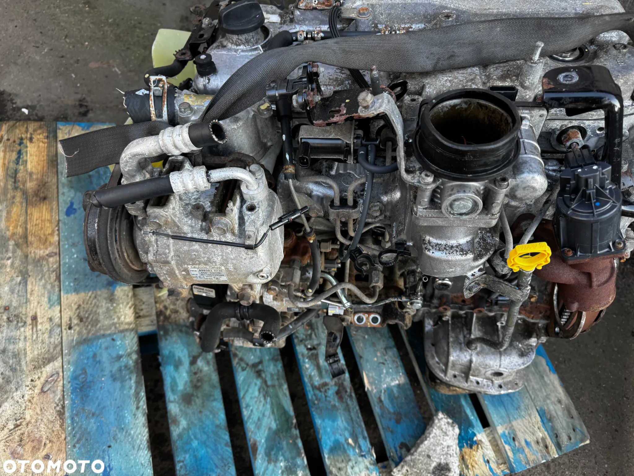 silnik 4jk1 2.5 isuzu d-max Euro 4 Kompletny 170 tys - 3