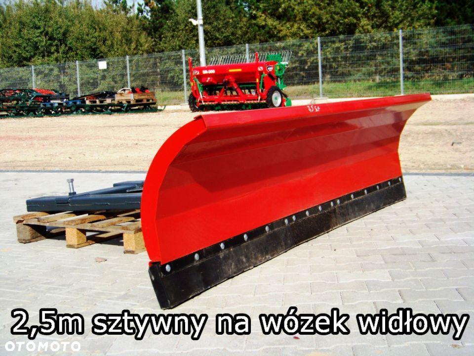 Pług do śniegu PROSTY śnieżny sztywny URSUS C330/C360 1,50 1,80 2,0 2,5 3,0m TUR TUZ EURO SMS WÓZEK - 14