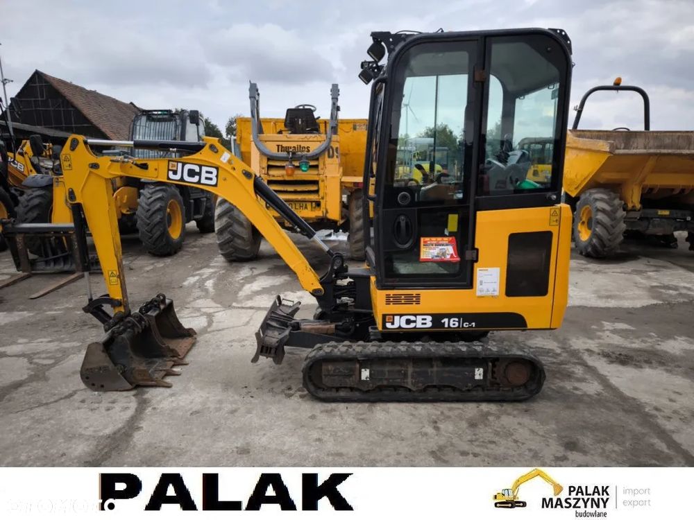 JCB Mini koparka JCB 16 C -1 ,WERSJA DEMO  2020rok