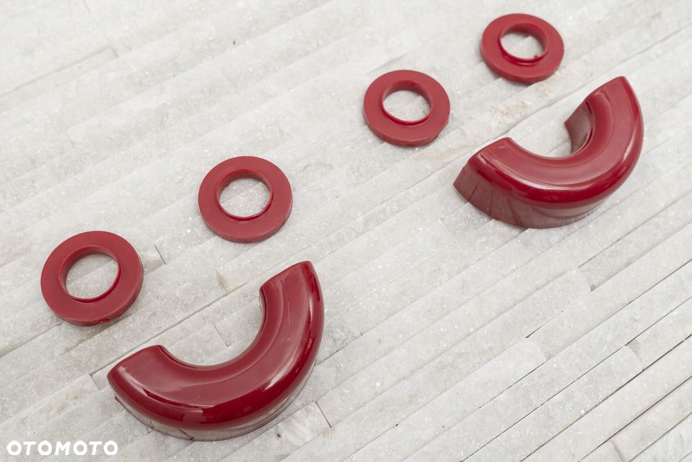 osłonki na szekle w kolorze czerwonym 2szt. - 11