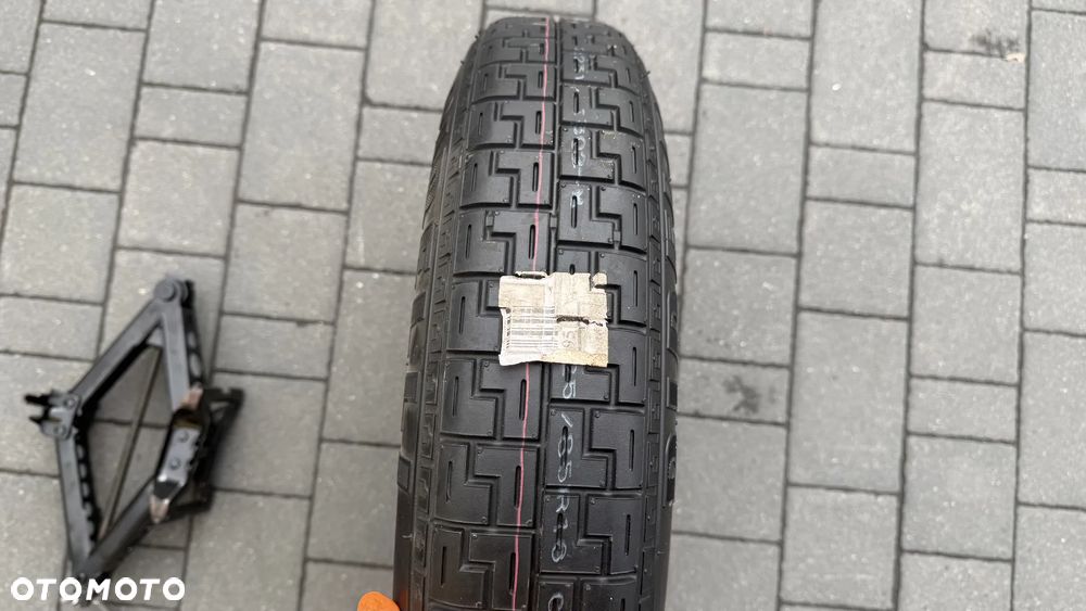 NOWE Koło dojazdowe + lewarek r16 5x108 125/85 et25 4J Volvo Ford Jaguar v50 s40 dojazdówka felga - 11